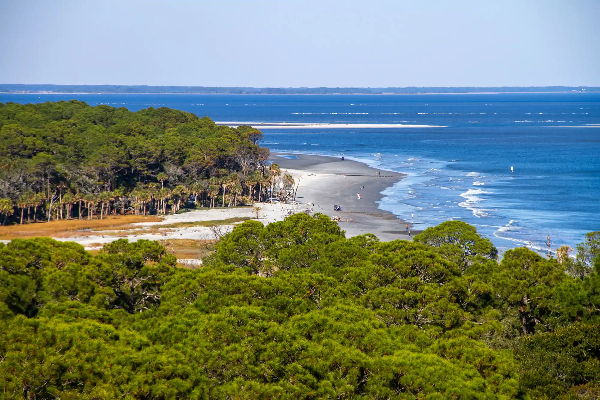 Hunting Island State Park and the Saga of Seventeen Splinters 2 Hunting Island coast line