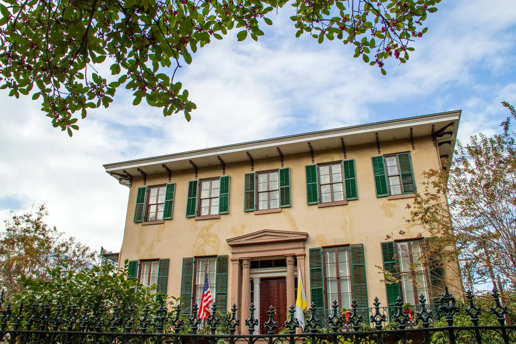 Andrew Low House on Lafayette Square in Savannah