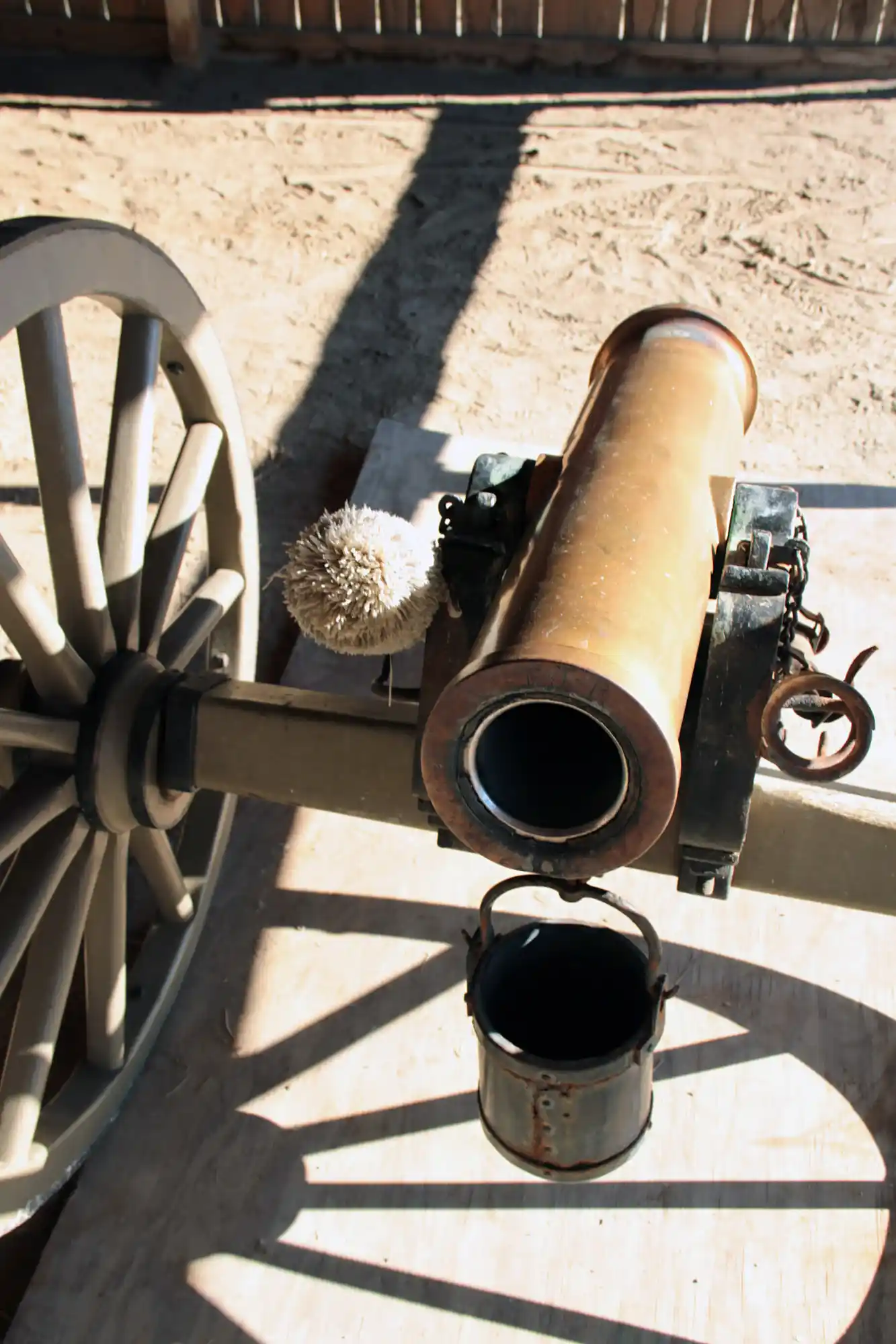 Old Fort Jackson cannon in Savannah