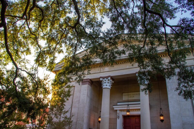 Trinity Church Savannah Telfair Square