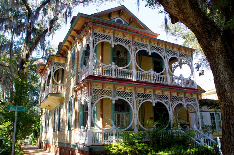 Savannah Gingerbread House Bull Street