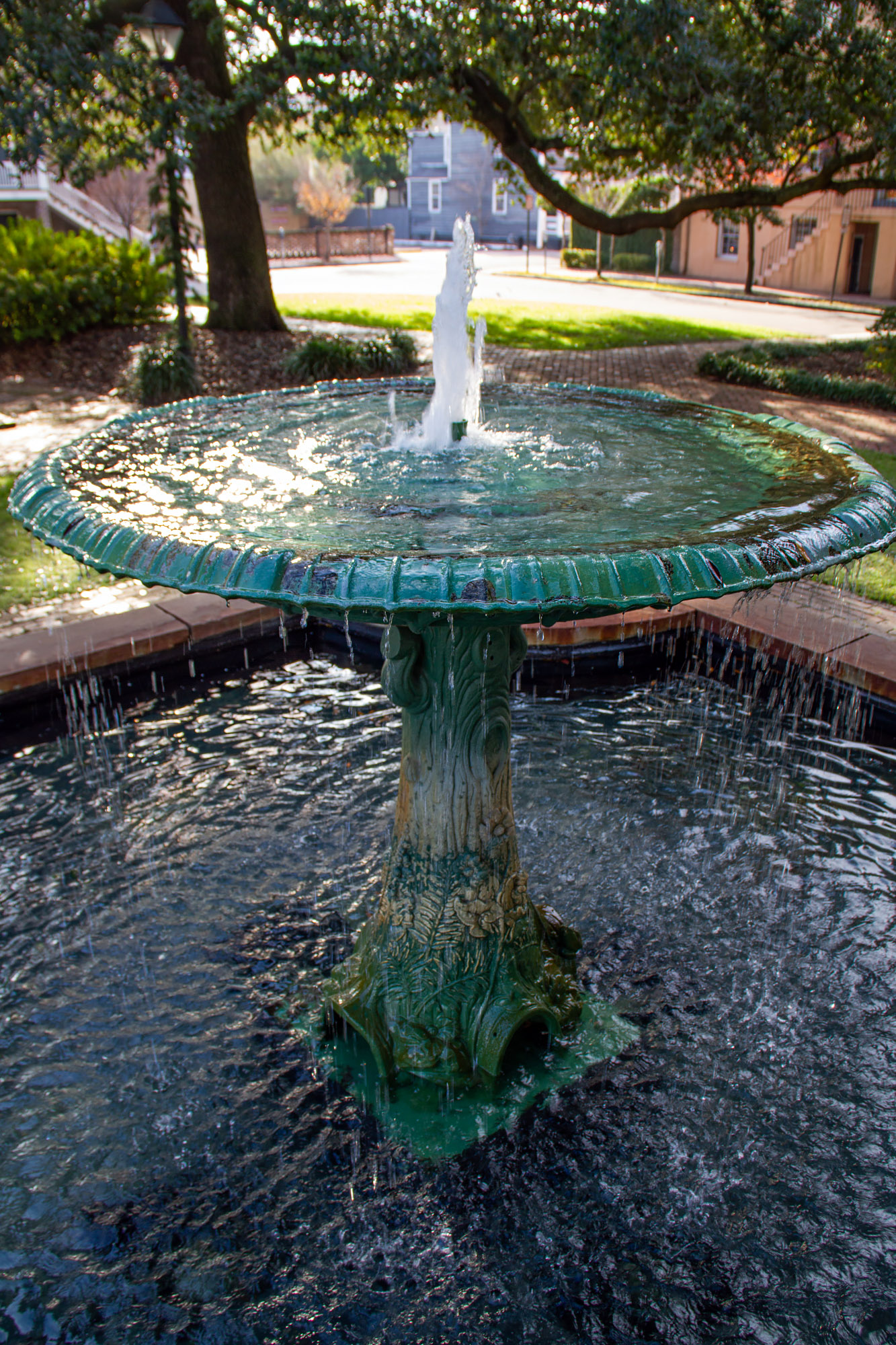 Fountain Columbia Square Savannah