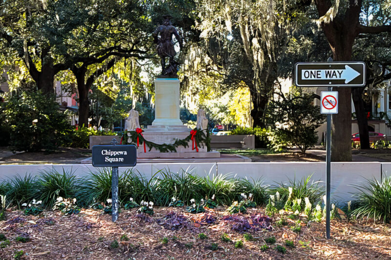 Chippewa Square Forrest Gump Spot