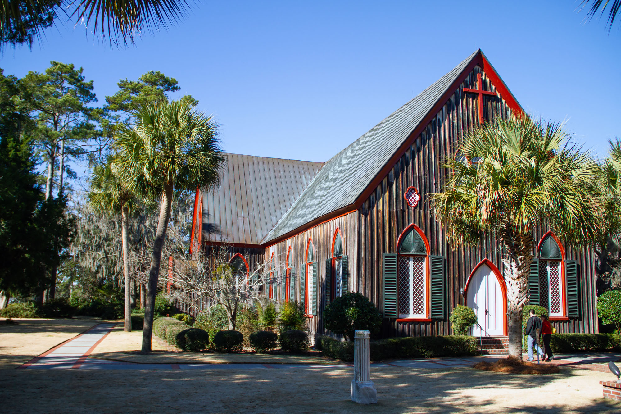Bluffton South Carolina wooden church