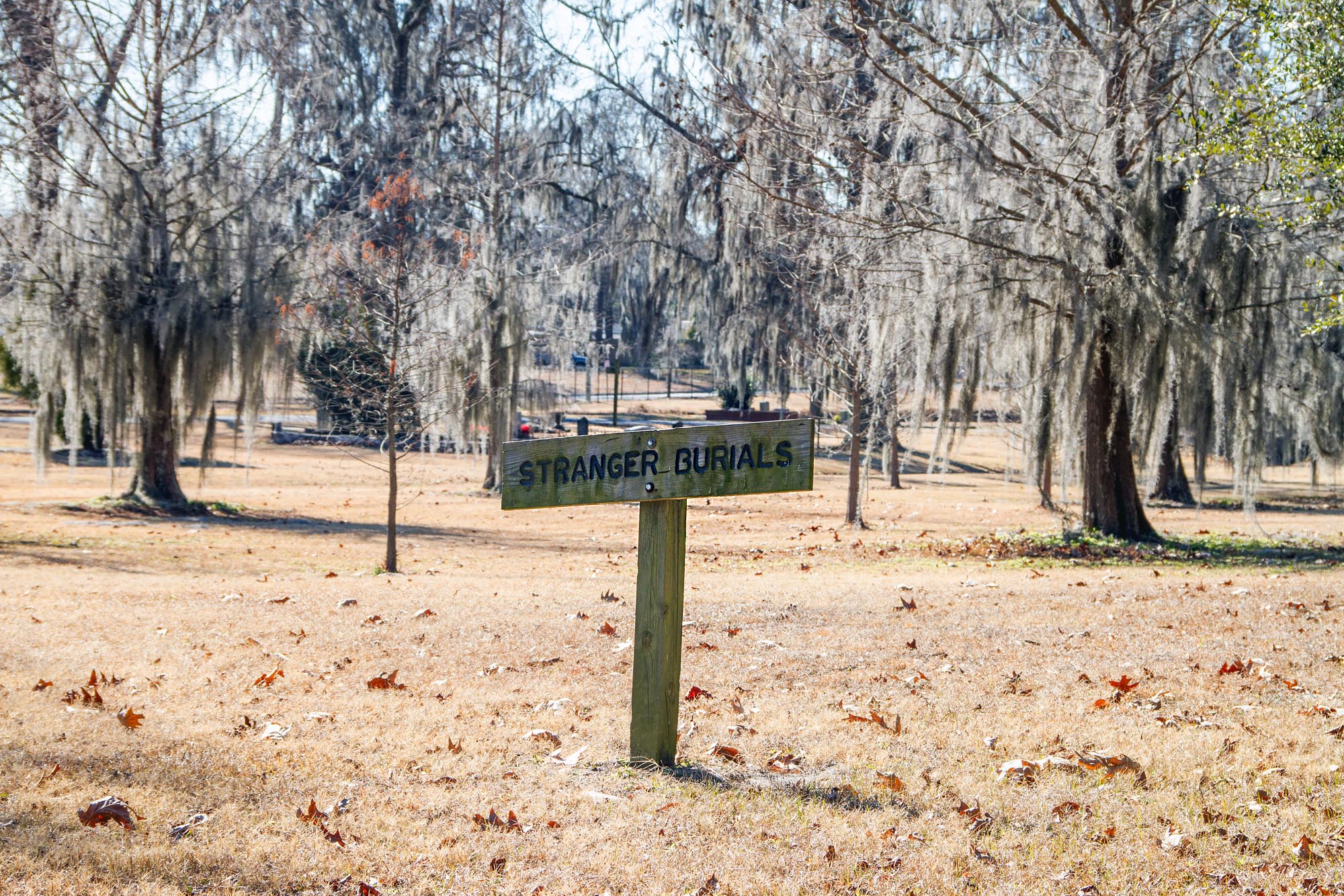 Stranger Grave Laurel Grove Cemetery in Savannah
