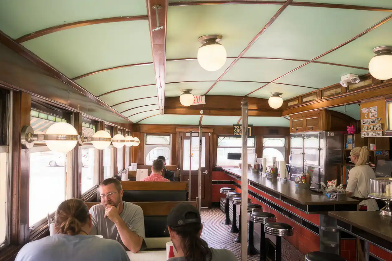 Older Diner in Savannah