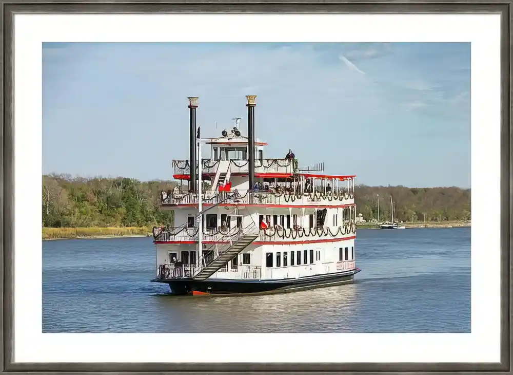 Framed Savannah Steamboat Photos