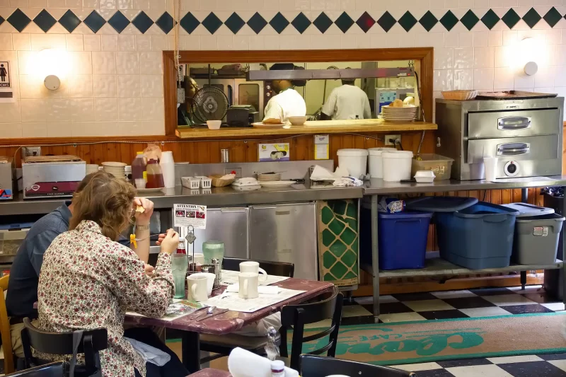 Counter Clary's Diner