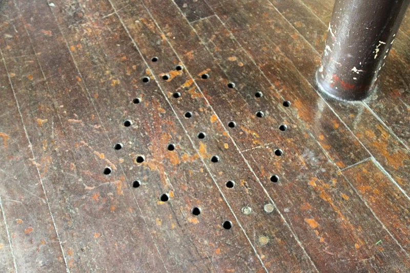 Breathing holes First African Baptist Church