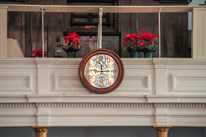 First african baptist church clock