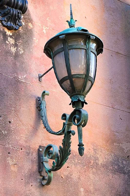Old house gas light at Chippewa