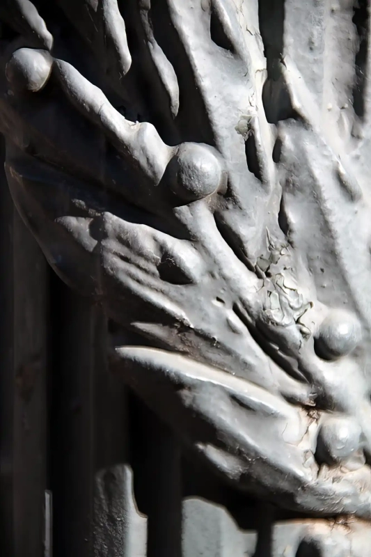Iron details flowers