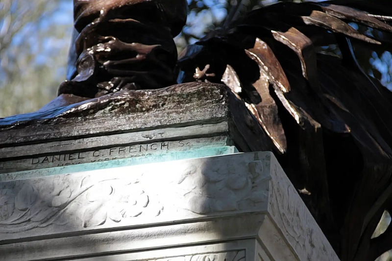 Base of a statue
