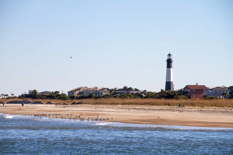 Big Tybee Island lighthouse