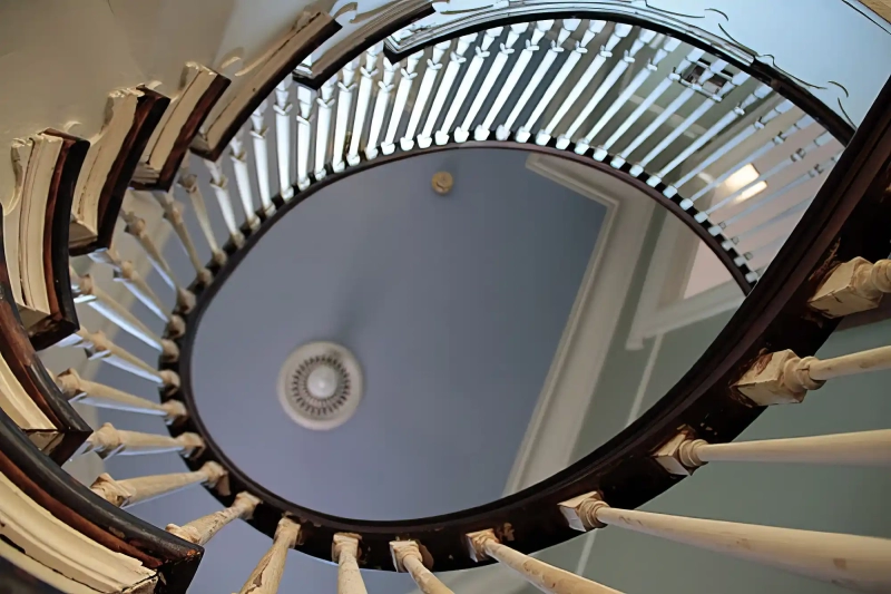 Spiral staircase in Savannah