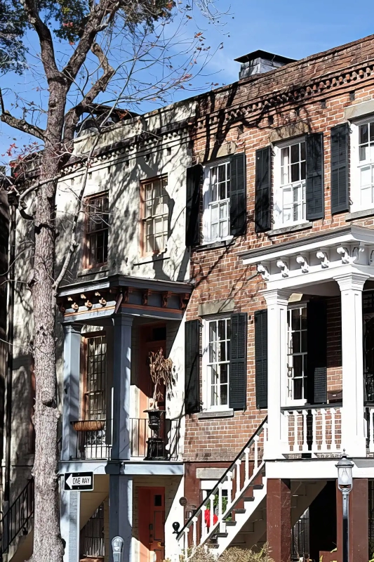 Old houses of Savannah