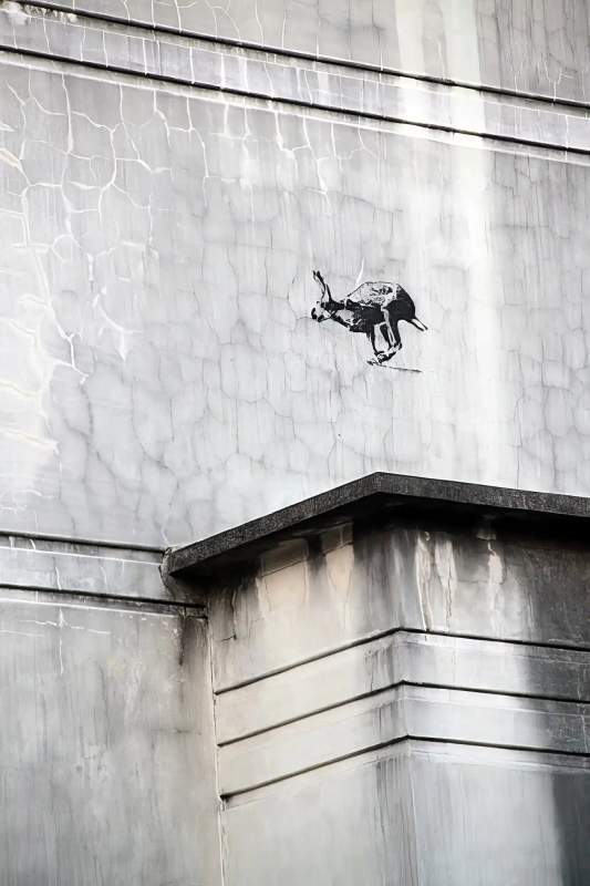 Stencil Graffiti Dog
