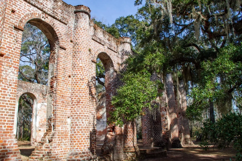 Visit old Sheldon Church