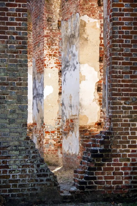 Remains of the old Sheldon Church