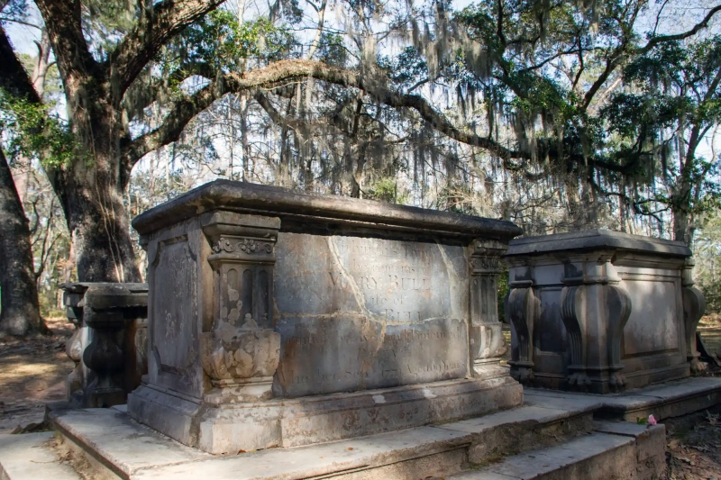 Old Sheldon Church grave