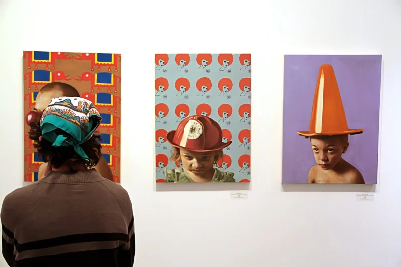 Art show for paintings in Savannah