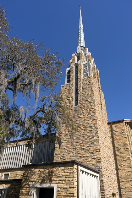 Modern Architecture Bell Tower in Savannah