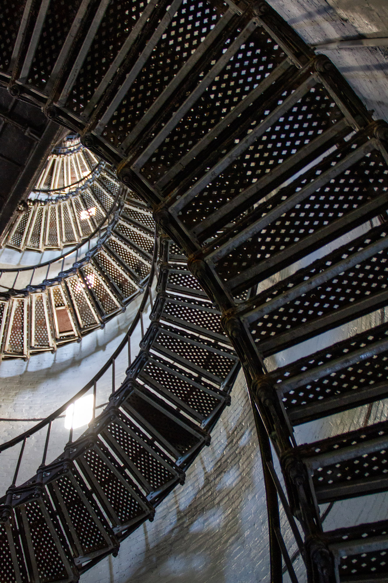 Spiral Staircase inside Lighthouse