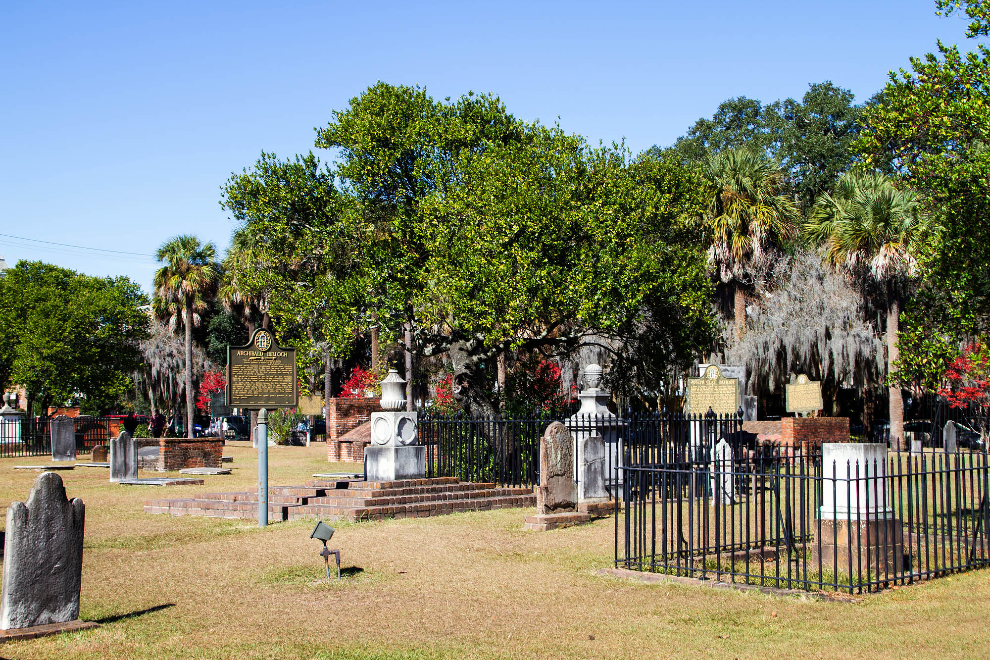 Fenced Graves in Savannah