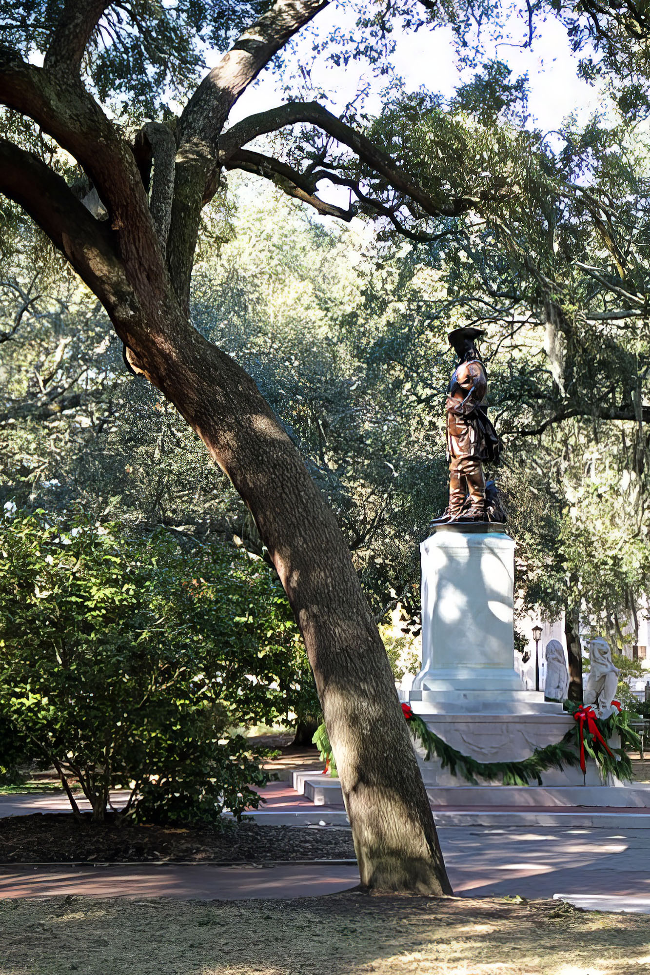 Statue of Oglethorpe  in Savannah