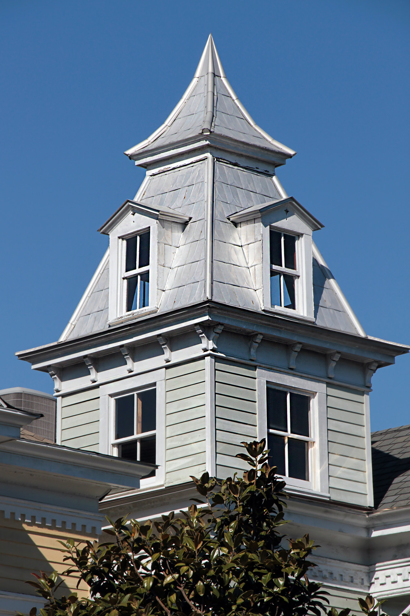 Whitefield square tower in Savannah