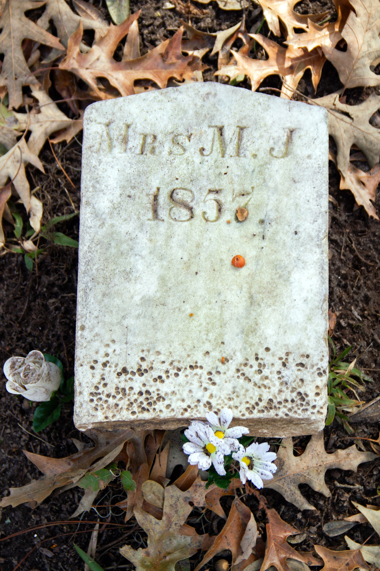 Mrs MJ gravestone