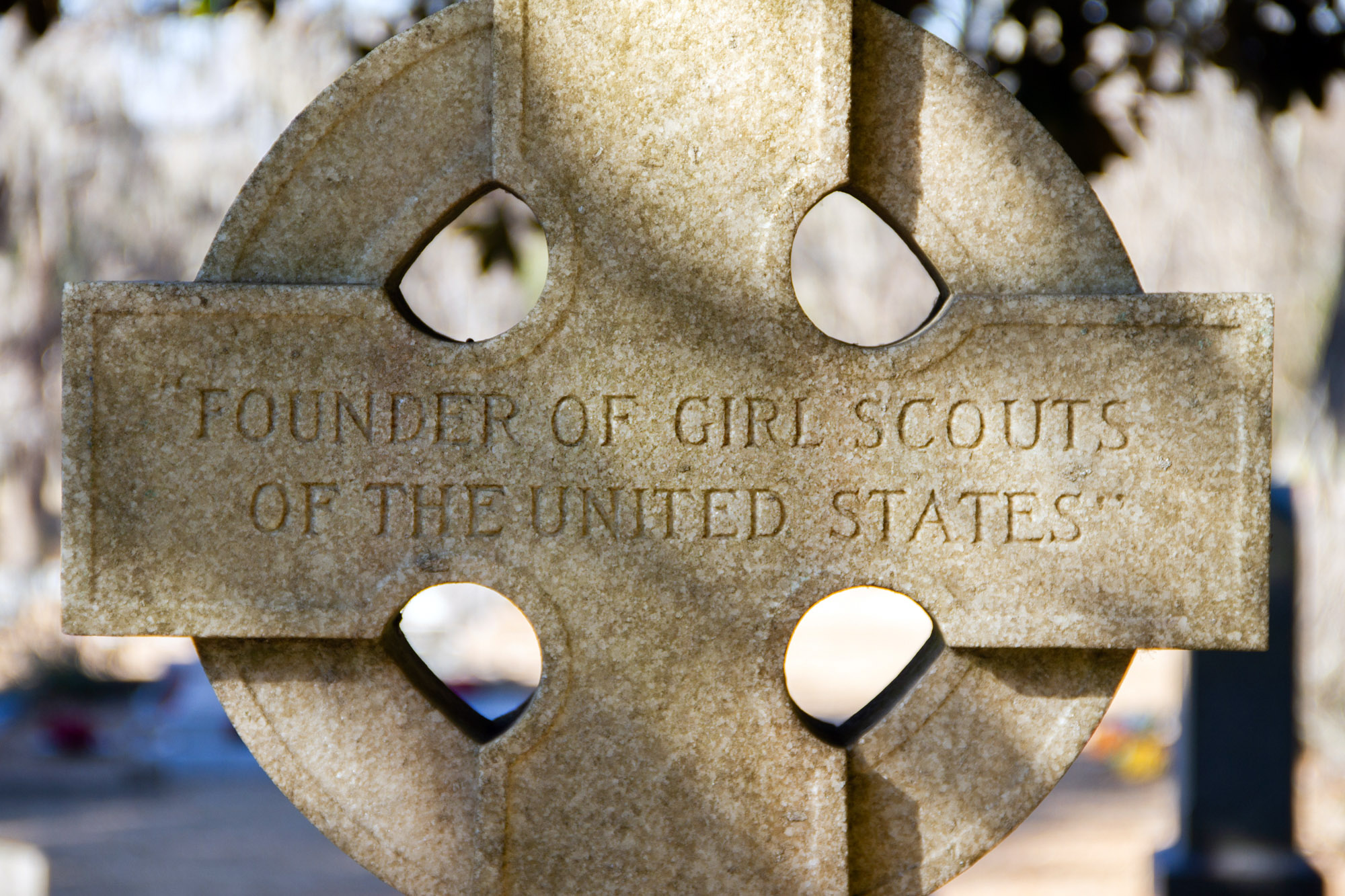 Girl Scout founder grave
